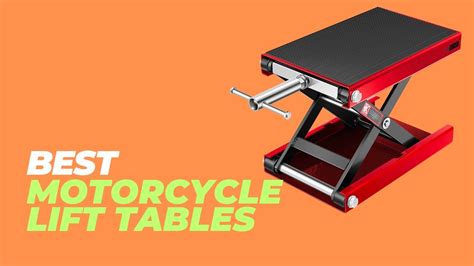 Best Motorcycle Lift Tables - Unlock the Secret to Perfect Motorcycle Maintenance! - YouTube