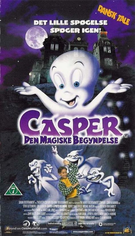 Casper: A Spirited Beginning (1997) Danish dvd movie cover