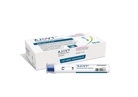 Teva Canada Announces New Autoinjector for AJOVY® for the Preventive Treatment of Migraine in ...