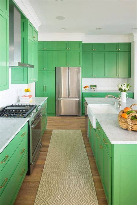 Thinking of painting your kitchen cabinets? Here are colorful kitchens guaranteed to make you ...