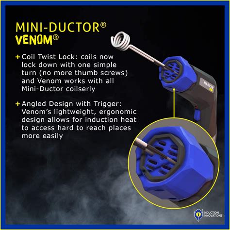 Induction Innovations - Mini-Ductor Venom | MDV-777 — Titanium Tools and Equipment Inc