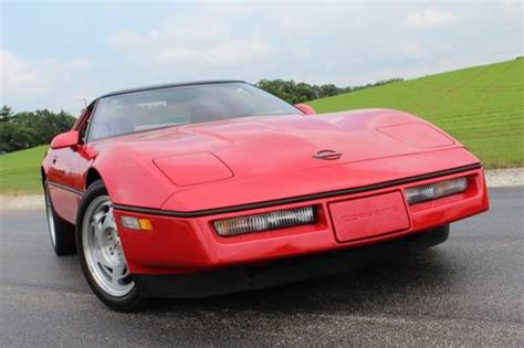 1990 Corvette ZR1 One Owner 2384 Miles Red/Red – RonSusser.com