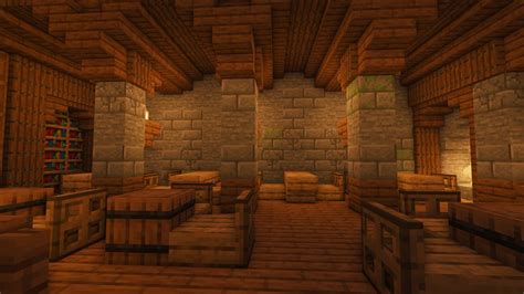 Old Tavern Design | Minecraft cottage, Minecraft interior design ...