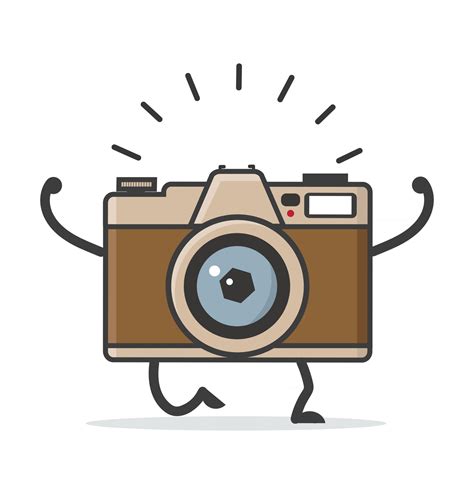 Cartoon camera vector sign Flat style 2831547 Vector Art at Vecteezy