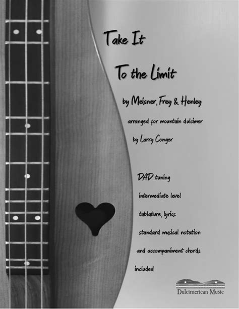 Take It To The Limit (arr. Larry Conger) Sheet Music | Eagles ...