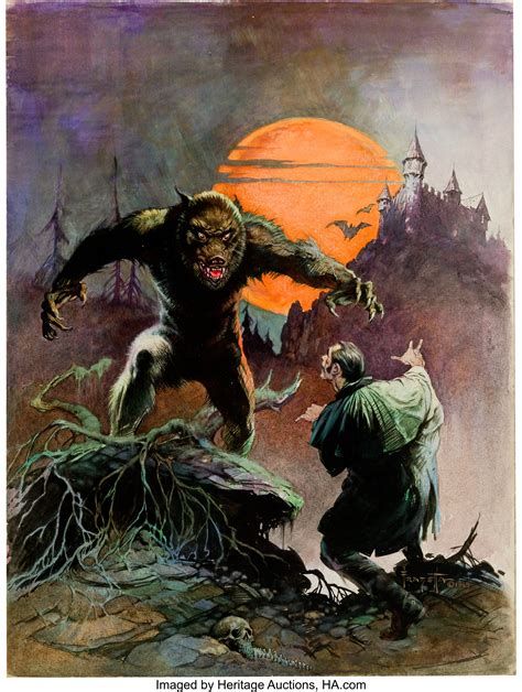 Frank Frazetta Creepy #4 Cover Painting Original Art (Warren, | Lot ...