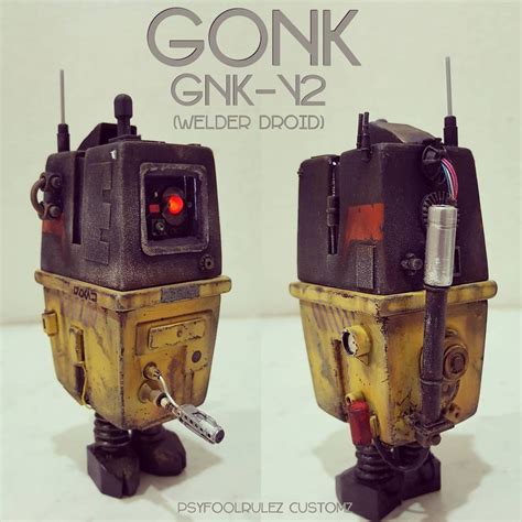 GONK GNK-Y2 Power Droid by PsyfoolRulez Customz Golden Breed, Space ...