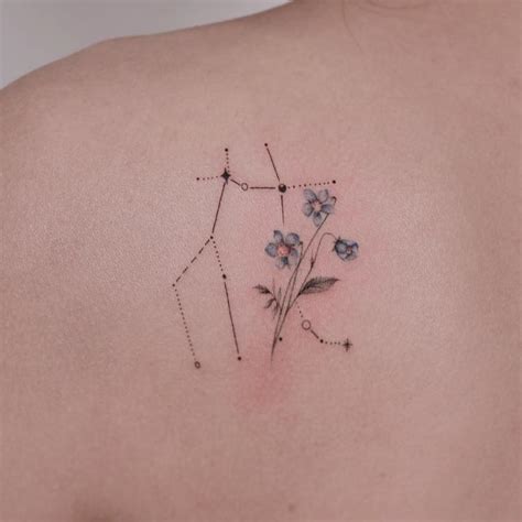 Gemini Constellation Tattoos