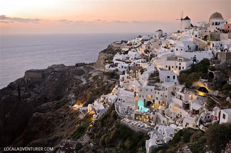 Best Sunset in Oia Santorini Greece (Oia Castle)