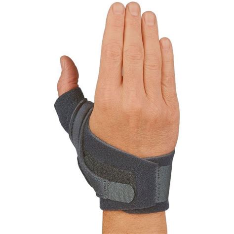 NEW Med Spec CMC-X Thumb Stabilizer splint black (Left - Medium) - Walmart.com