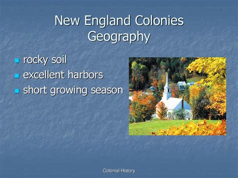 Colonial History Geographic diversity and the political, economic, social life of the New ...