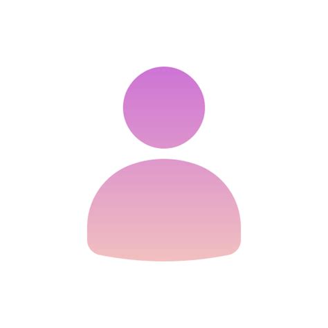 Avatar Generic Flat Gradient icon