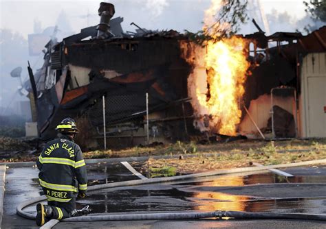 Hit-and-run driver causes strip-mall fire in Santa Clara