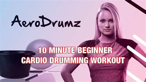 10 MINUTE BEGINNER CARDIO DRUMMING WORKOUT AeroDrumz - YouTube in 2021 ...