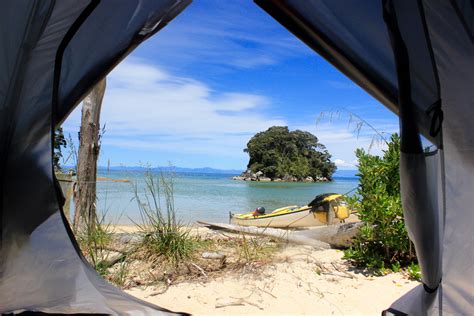 Campsite @ Mosquito Bay - New Zealand