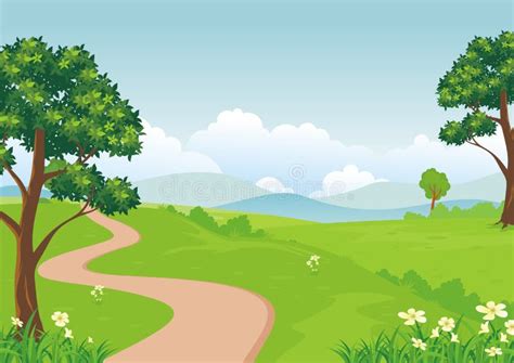 Top 121 + Background landscape cartoon - Delhiteluguacademy.com