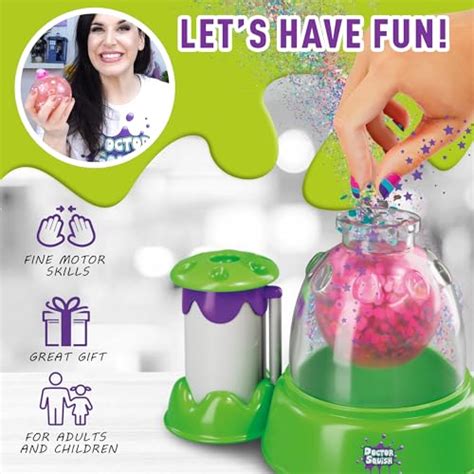 Doctor Squish: Squishy Maker, New Shiny Glitter Station Maker, Decorate with Confetti, Sparkles ...