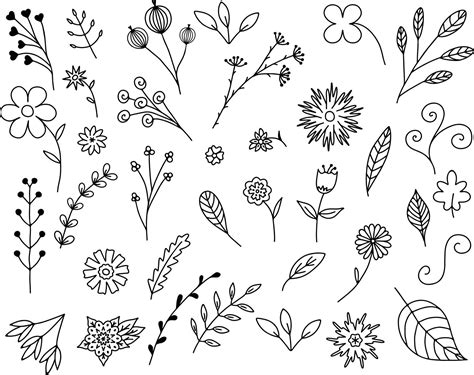 Floral Doodle Svg - 1445+ SVG PNG EPS DXF in Zip File - New Free SVG Files | Best Download