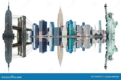 New York City Landmarks, USA. Editorial Image - Image of exterior, bridge: 27654215