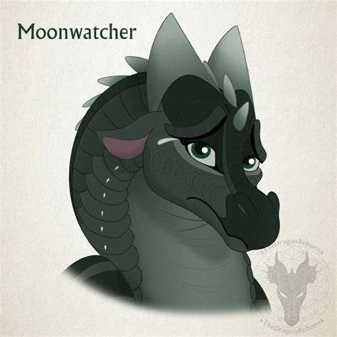 Moonwatcher | Wings of fire dragons, Wings of fire, Fire art