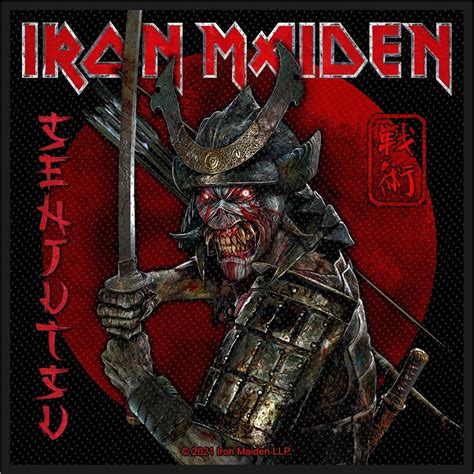 Iron Maiden | Senjutsu Album Cover Woven Patch – Goddess.nl