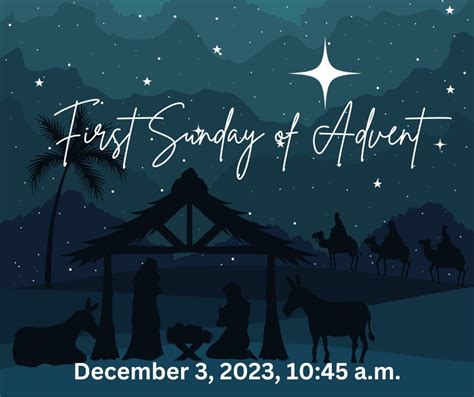 First Sunday of Advent, Pea Ridge United Methodist Church, Huntington, 3 December 2023 ...