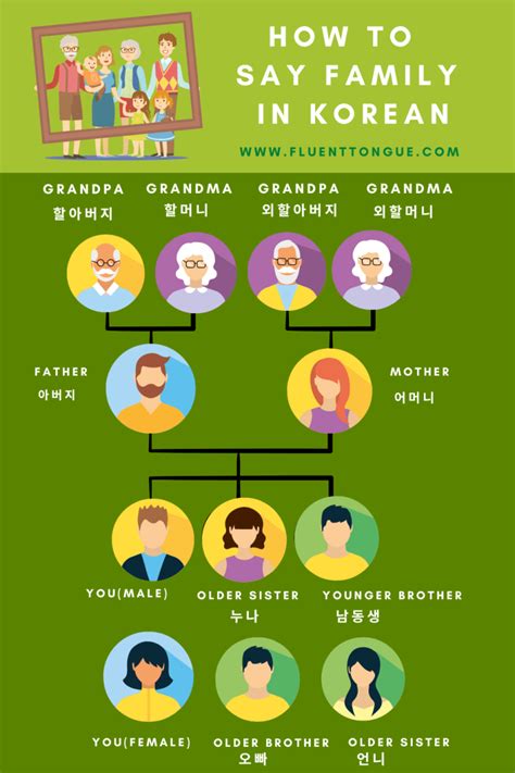 Family in Korean|90+Korean family terms to master family