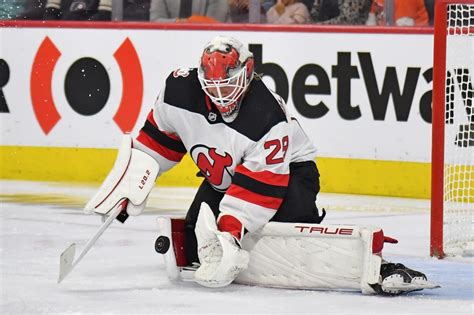 Devils goalie Mackenzie Blackwood out 3-6 weeks