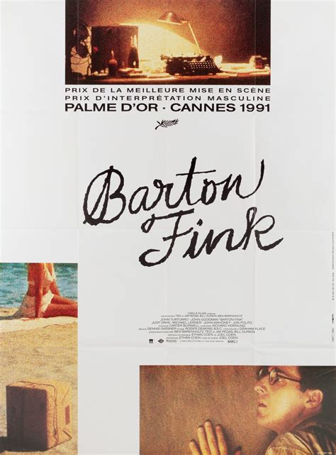 Barton Fink 1991 French Grande Poster - Posteritati Movie Poster Gallery