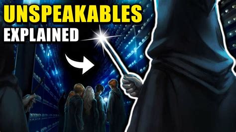 History of the UNSPEAKABLES and Department of Mysteries - Harry Potter Explained - YouTube