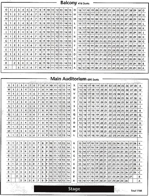 Lanark Memorial Hall Seating Plan - Infoupdate.org