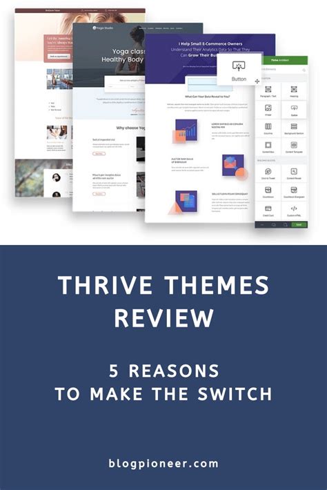 Thrive Themes Review (5 Reasons to Switch) | Blog Pioneer