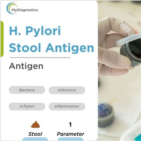 H.Pylori Stool Antigen test - At Home - MyDiagnostics