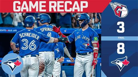 Davis Schneider's three-hit day lifts Blue Jays to victory! - YouTube