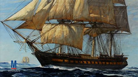 The USS Constitution | Ship paintings, Us navy destroyers