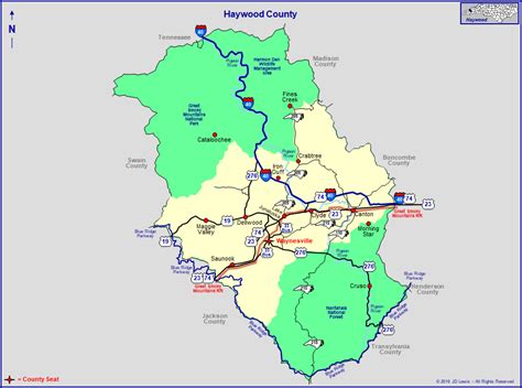 Map Of Haywood County Nc - Middle East Political Map