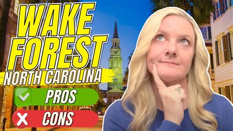 Pros And Cons Of Living In Wake Forest North Carolina - Things Have Changed! - YouTube