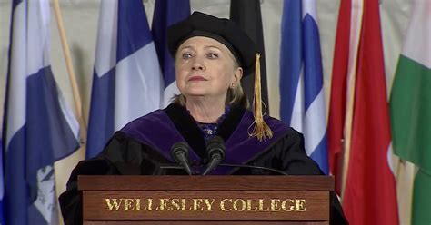 Hillary Clinton Commencement Address Wellesley College