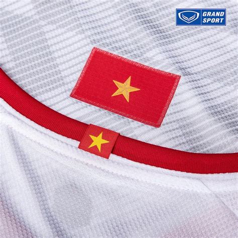 2019 Vietnam National Team Genuine Official Football Soccer Jersey Shirt Away White - Player ...