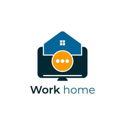 Work From Home Logo Vector Art, Icons, and Graphics for Free Download