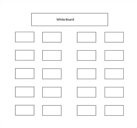 Seating chart template Word - Google Search | Seating chart classroom ...