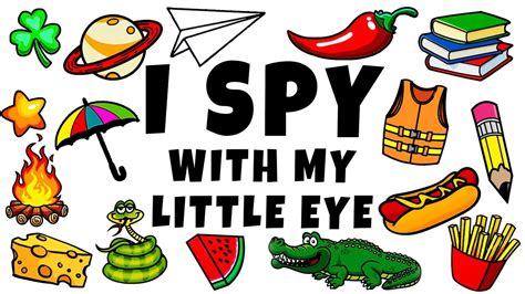 I Spy with my little eye... Listen to the letter and find the object. (Word Game for Kids) - YouTube