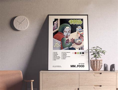 MF Doom - Mm..Food Album Cover Poster | Architeg Prints