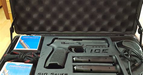 Sig Sauer P320 FULL Case Insert & Cut Template by ICE | Download free ...