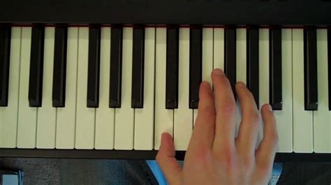 How To Play a C6 Chord on Piano - YouTube