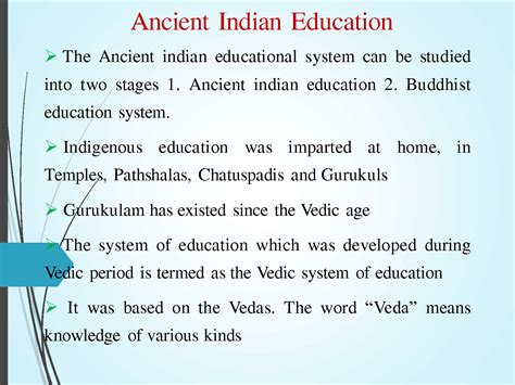 SOLUTION: History of indian education - Studypool