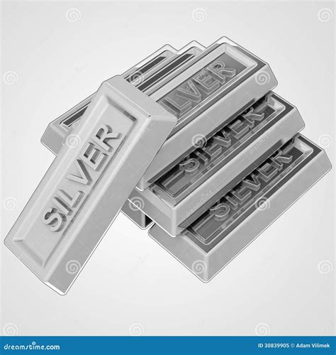 Silver Ingot Casting Royalty-Free Stock Photography | CartoonDealer.com ...