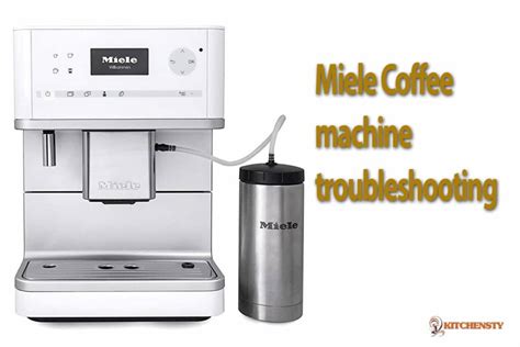 Miele coffee machine troubleshooting: 16 Problems and Solutions ...