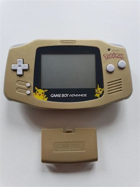 Nintendo Gameboy Advance GBA Gold Pokemon Gameboy Advance - Console ...