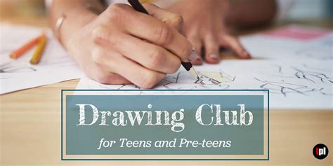 Drawing Club - Youth Development Youth Programs By Tacoma Public Library